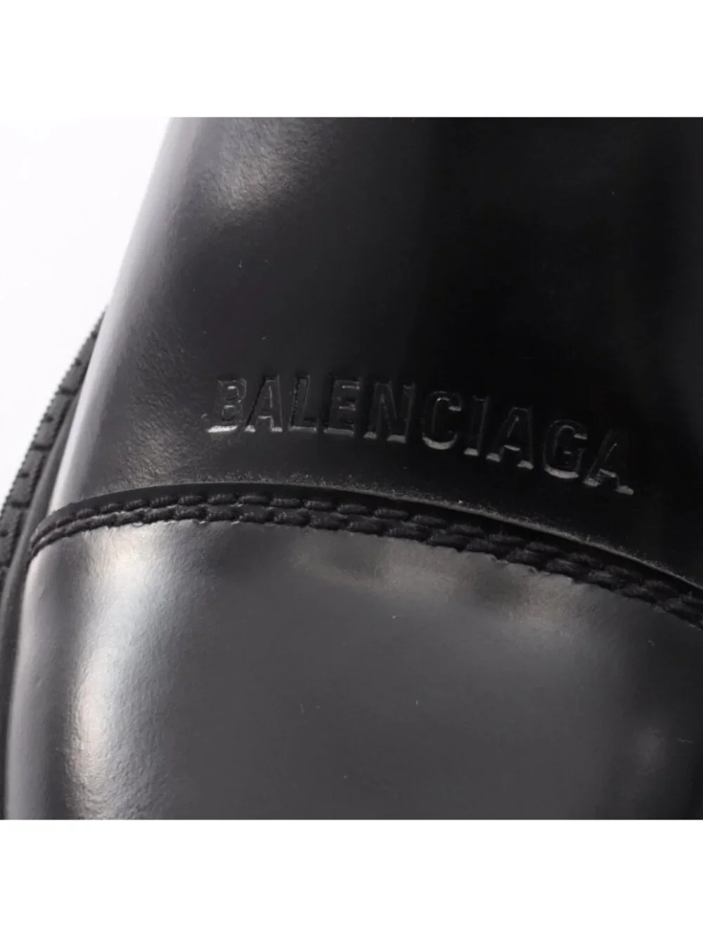 Balenciaga Boots Tractor Leather